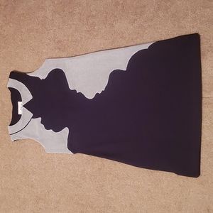 Out 2 Launch Women's Navy Netted Dress and Shorts 2 Piece Golf Set